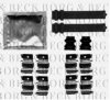 BORG & BECK BBK1532 Accessory Kit, disc brake pads